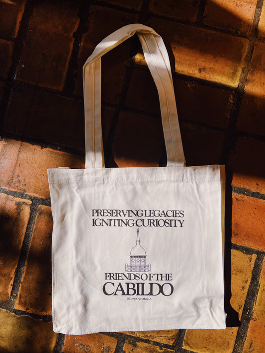 Friends of the Cabildo Cotton Tote Bag