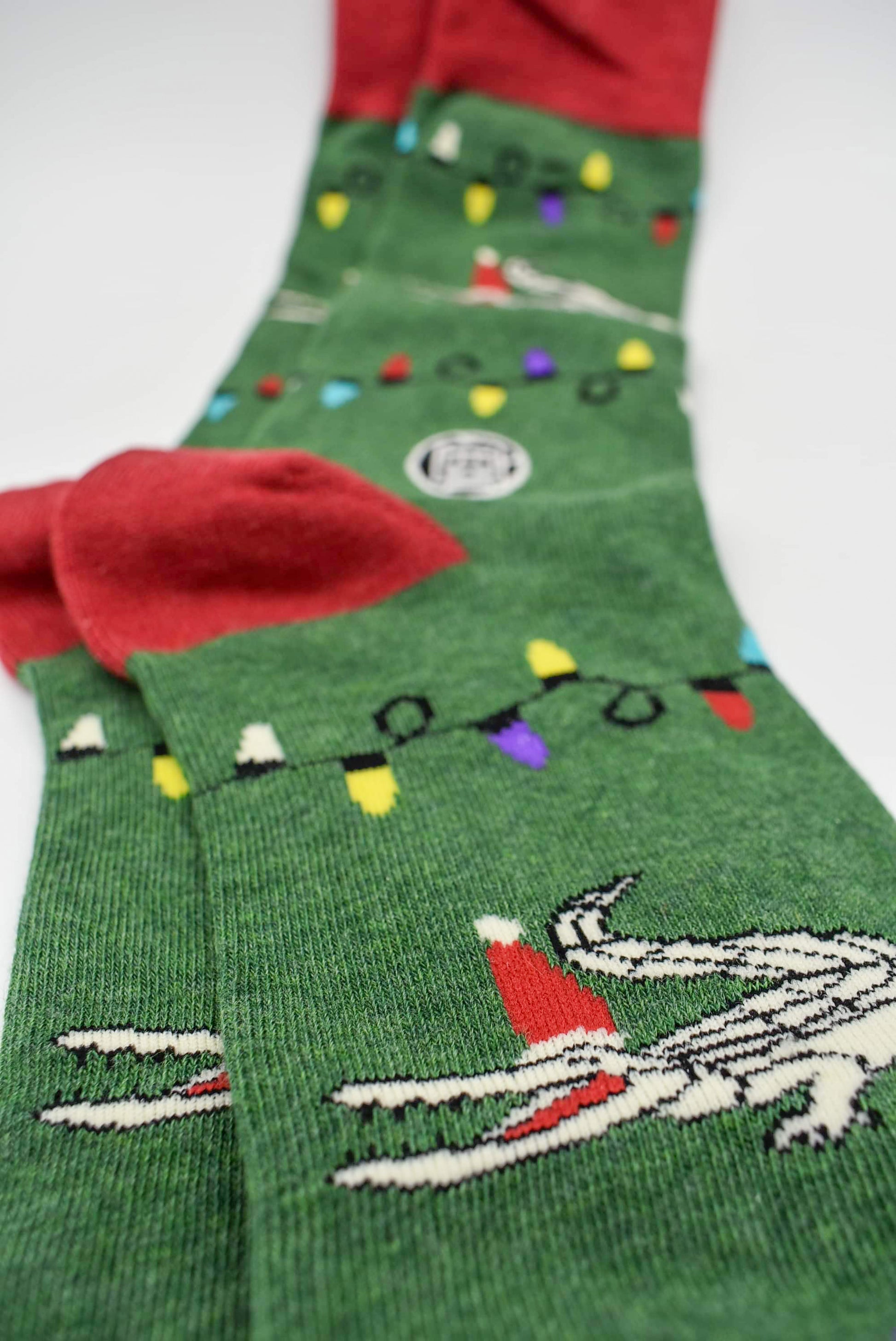 Alligator Holiday Unisex Socks Made in New Orleans