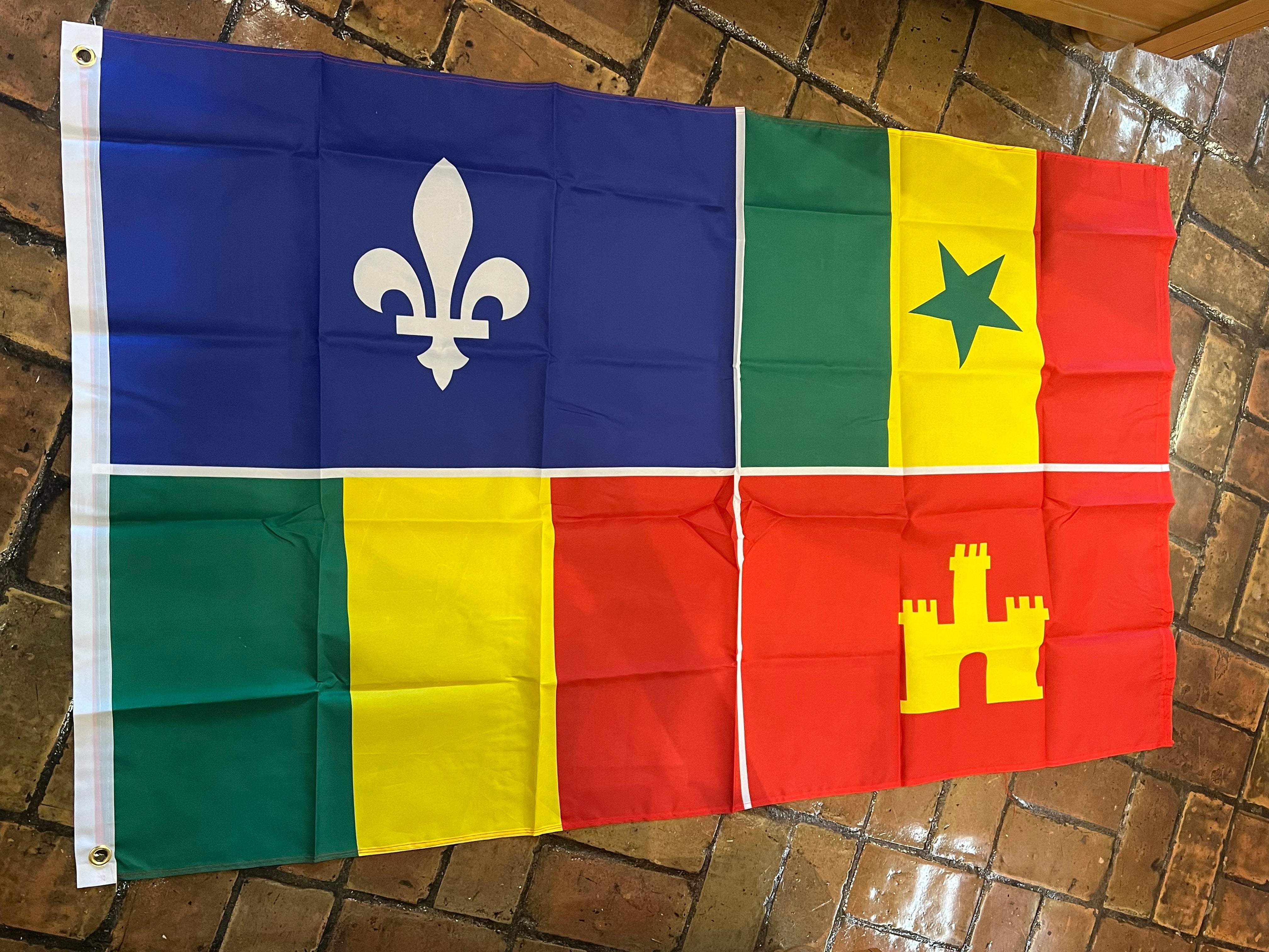 Louisiana Creole Flag – 1850 House Museum Store