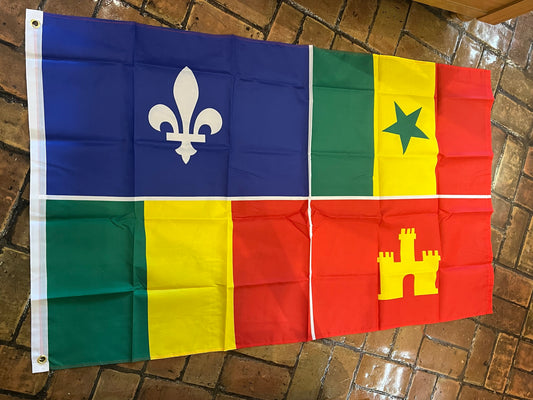 Louisiana Creole Flag