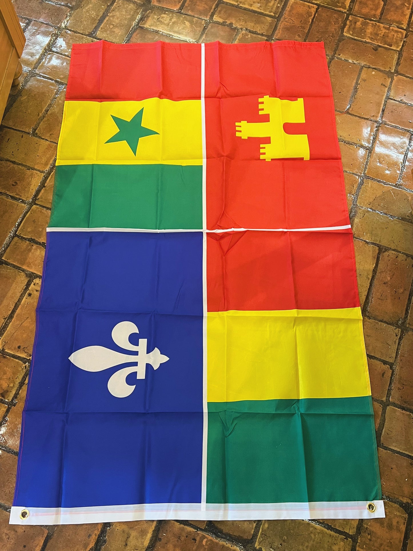 Louisiana Creole Flag