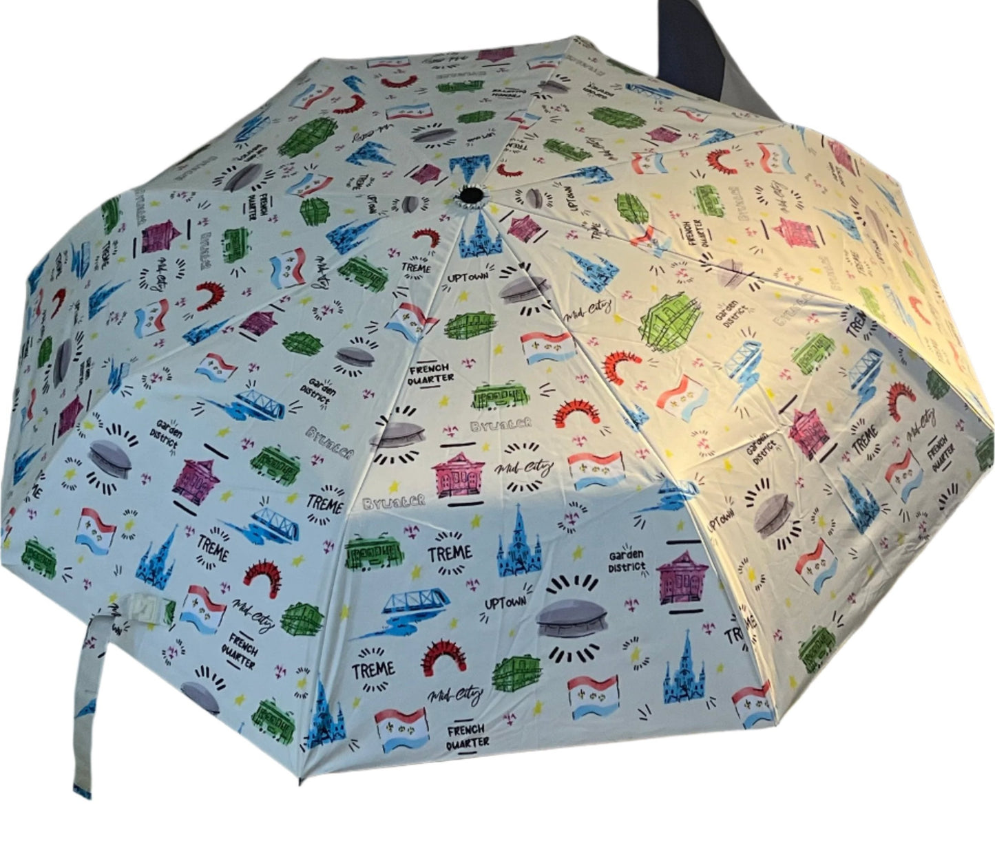 New Orleans Landmark Umbrella