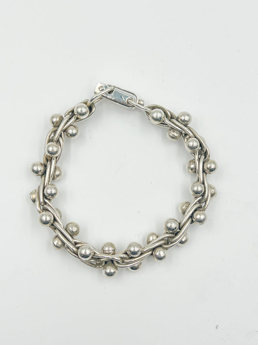 Spratling Silver Triple Link Bracelet