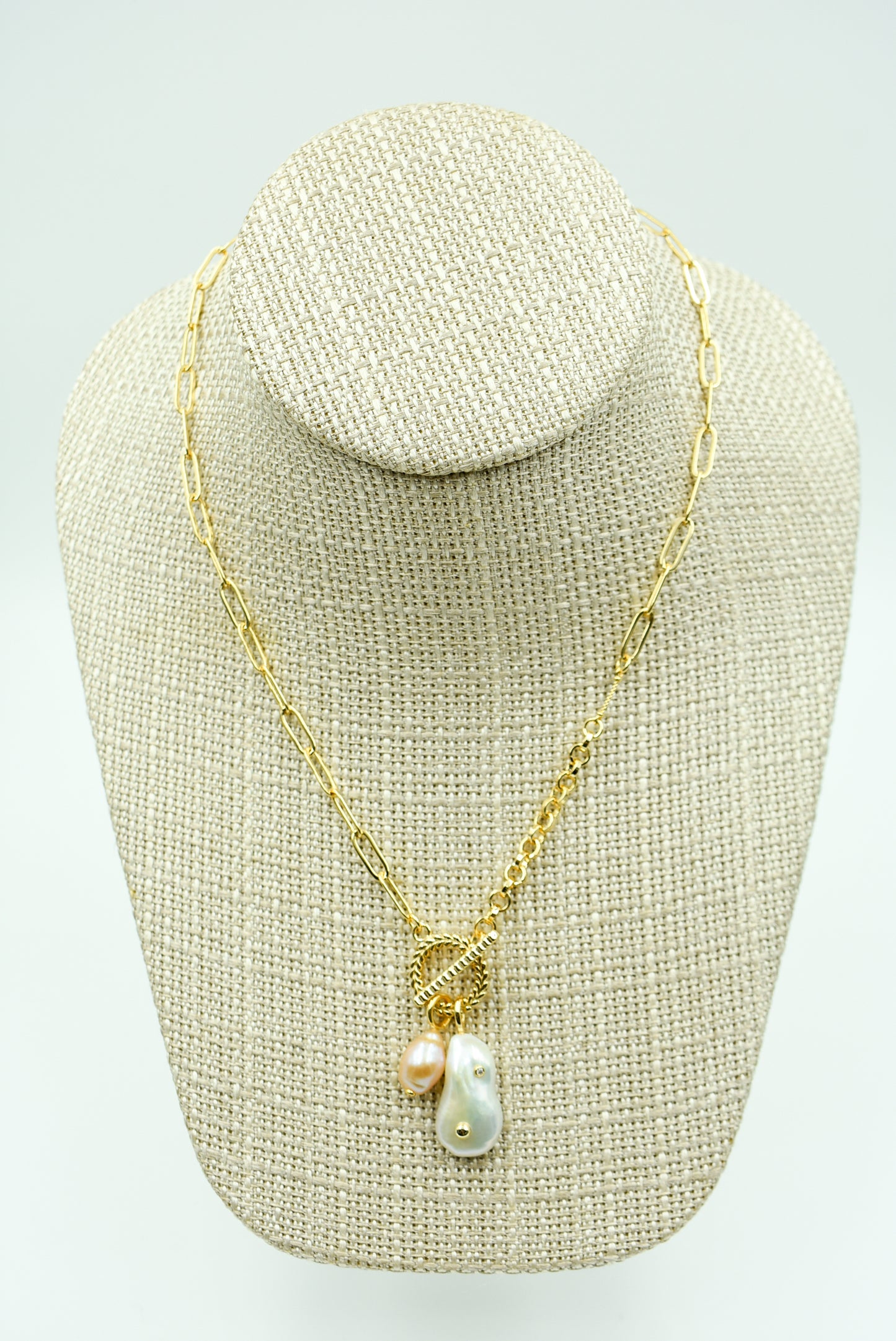 Pearl and Gem Necklace