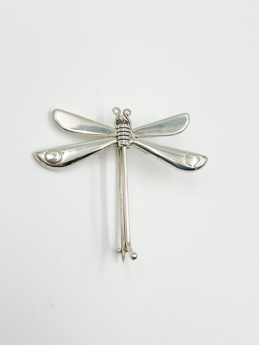 Spratling Silver Dragonfly Pin Sterling Silver All items produced since 1979 by the Sucesores de William Spratling have the Mexican registry mark TS-24 and an older Spratling hallmark replica.