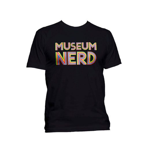 Museum Nerd Classic Black T-Shirt: Large